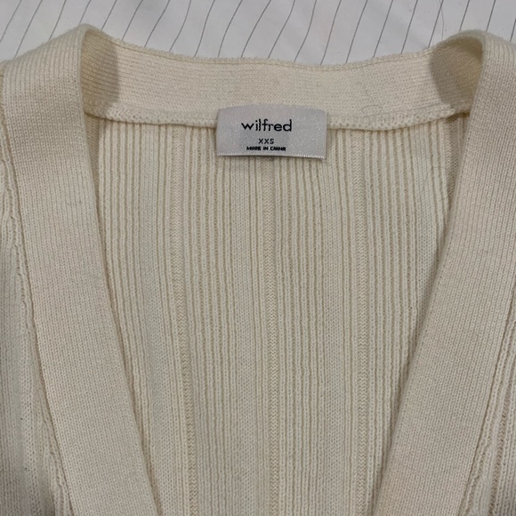 Wilfred Plunge Front Cardigan - Picture 5 of 6